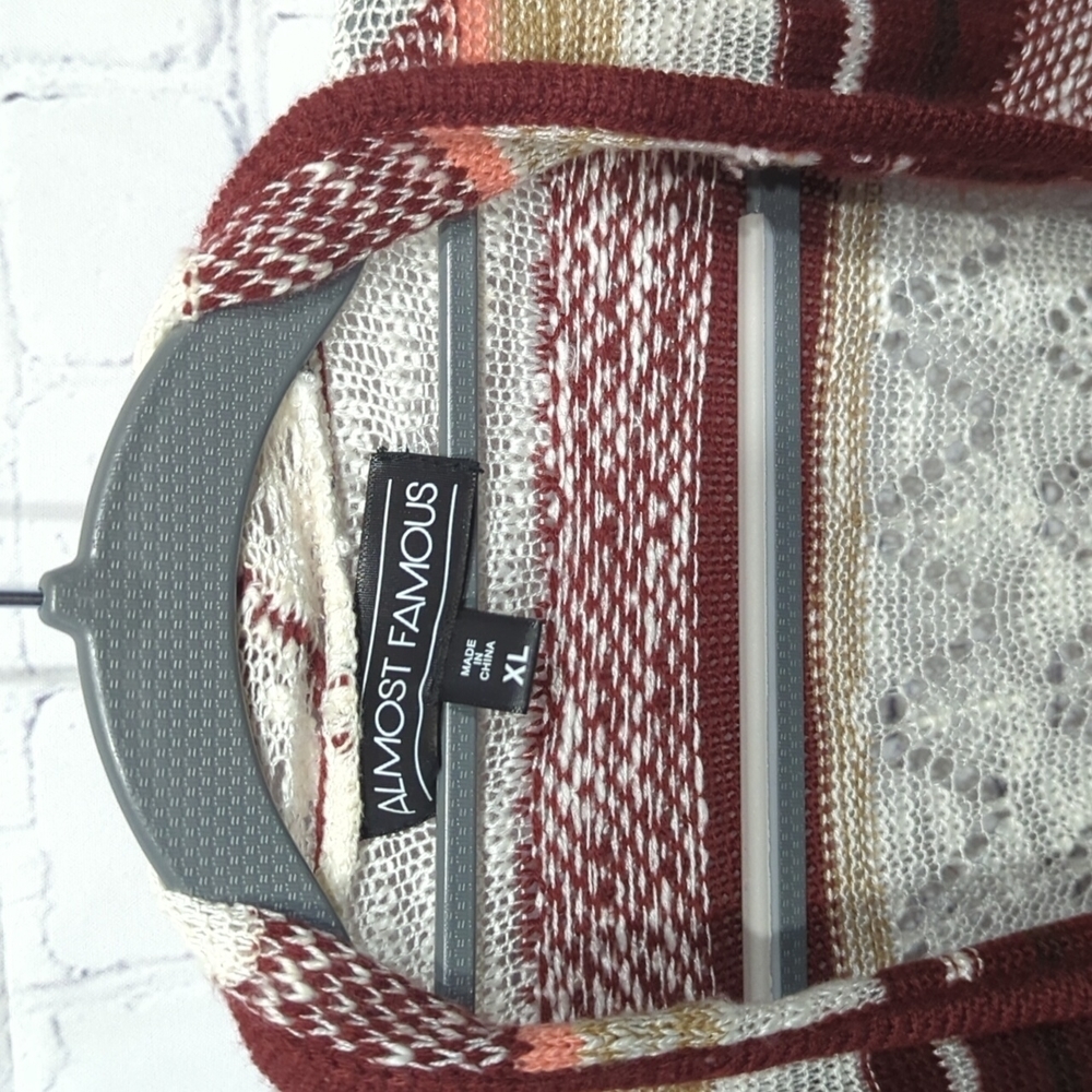 Almost Famous 'Sweater / Duster' Cardigan / Multi… - image 2